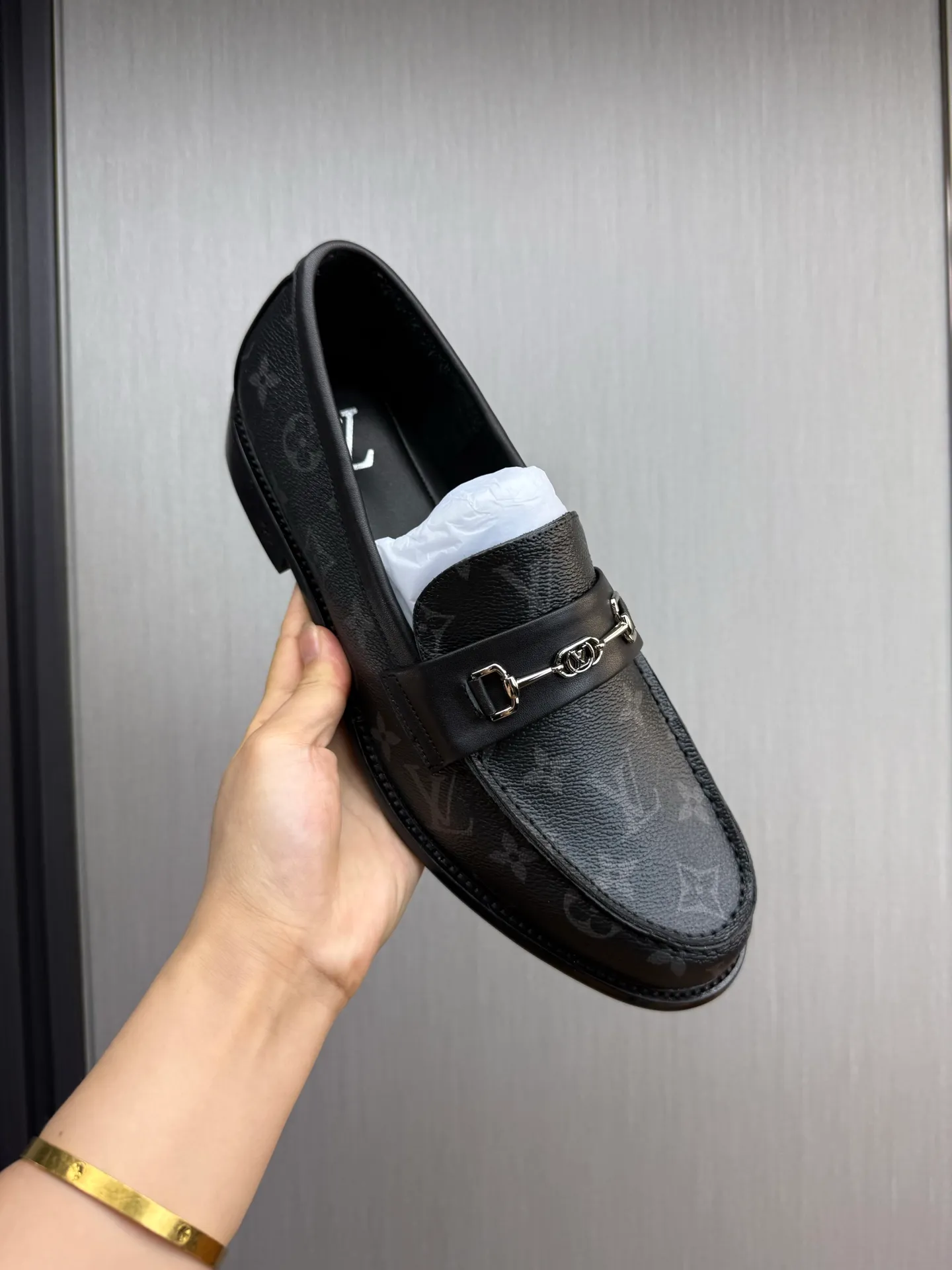 Factory 660💰 LV. Men's business casual leather shoes, all made of imported original brand leather, just to create a more comfortable wearing experience, original non-slip and wear-resistant outsole ✔️16-45 (38.45 non-returnable)